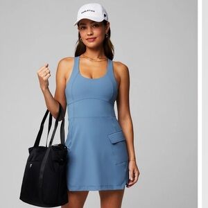 Blue athletic dress